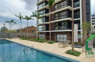 Apartamento para locação/venda alto padrão mobiliado, 1 suíte - nova campinas