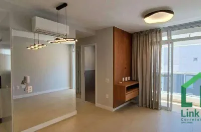 Apartamento novo a venda no cambui, 2 quartos, 2 vagas - campinas sp