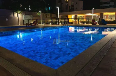 Apartamento 2 dormitórios (suíte) à venda, semi-mobiliado em clube residence no bairro itacorubi !!