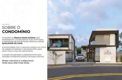 Casa com 3 dormitórios, sendo 3 suítes à venda, 121 m² por r$ 1.250.000 - santo antônio de lisboa - florianópolis/sc