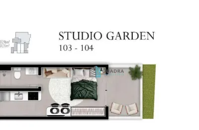 Kitnet / Stúdio à venda na Travessa Antenor Cardoso da Silva, Trindade, Florianópolis