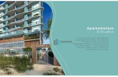 Studio com 1 dormitório à venda, 32 m² por r$ 430.869,45 - ingleses do rio vermelho - florianópolis/sc