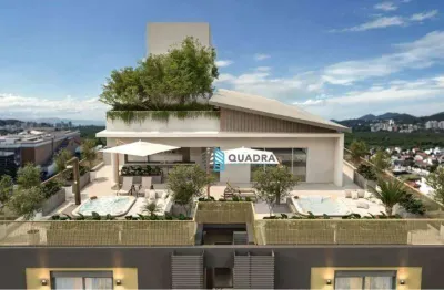 Cobertura com 1 dormitório à venda, 48 m² por r$ 601.971,01 - santa mônica - florianópolis/sc