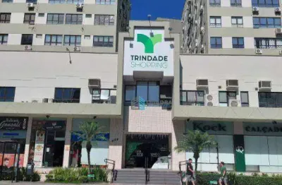 Sala comercial no shopping trindade com 26m2 com bwc e chuveiro