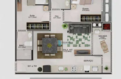 Lançamento na Carvoeira junto a UFSC Excelente para Investir ou Morar