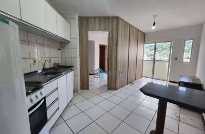 Apartamento com 1 dormitório com garagem para alugar, 40 m² por r$ 3.323/mês - centro - florianópolis/sc