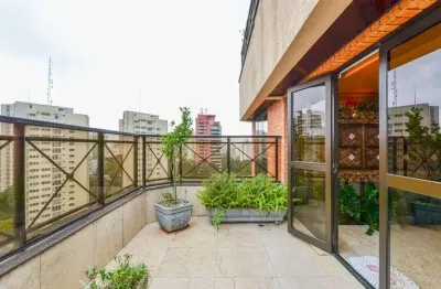 Cobertura duplex à venda no edifício saint germain em jardim parque morumbi - são paulo - sp