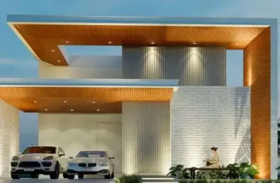 Casa sobrado alto padrão no condomínio santorini residencial club em paulínia - sp