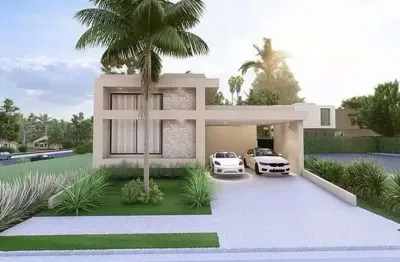 Casa à venda no condomínio santorini residencial club no parque brasil 500 em paulínia - sp