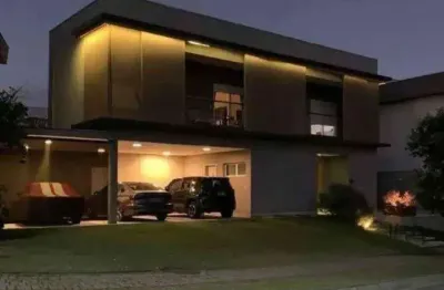 Casa alto padrão à venda no condomínio residencial itahyê em tamboré - sp.