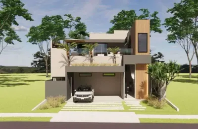 Casa de condomínio alto padrão à venda no santorini residencial club em paulínia - sp