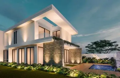 Casa alto padrão à venda no condomínio santorini residencial club em paulínia - sp