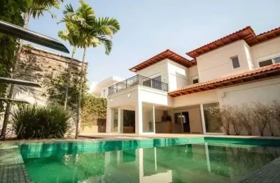 Casa de condomínio alto padrão à venda no condomínio alphaville dom pedro i em campinas - sp