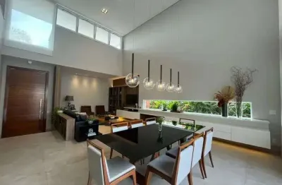 Casa alto padrão à venda no condomínio alphaville em campinas-sp