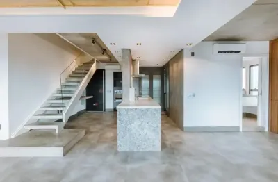 Apartamento cobertura alto padrão à venda no condomínio maxhaus 2 em campinas-sp