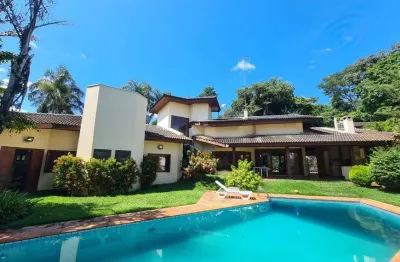 Casa sobrado à venda ou aluguel no condomínio jardim botânico em sousas - campinas - sp.