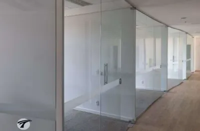 Conjunto de sala para locação no edifício trade tower, cambuí em campinas - sp