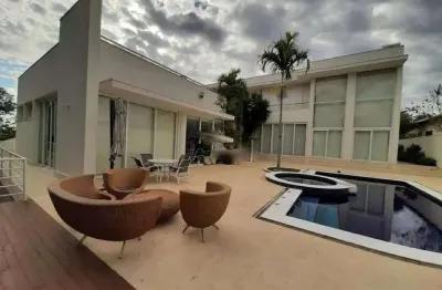 Casa alto padrão à venda no condomínio alphaville campinas - sp.