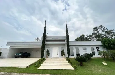 Casa de alto padrão à venda no condomínio parque do cisne, americana – sp