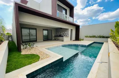 Casa alto padrão à venda no condomínio alphaville dom pedro 3 em campinas - sp.