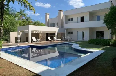 Casa em condomínio fechado com 5 quartos à venda na Avenida Araçá, 100, Loteamento Alphaville Campinas, Campinas