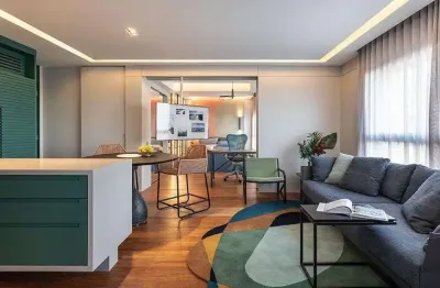 Apartamento de luxo mobiliado à venda no condomínio gabell em jardins – são paulo