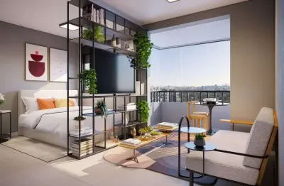 Studios à venda no edifício camino alto da boa vista, santo amaro, são paulo - sp