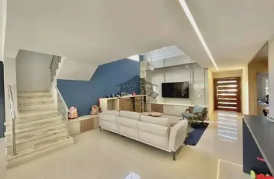Casa sobrado alto padrão à venda no condomínio são paulo ii no são paulo ii em cotia - sp