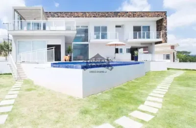 Casa sobrado alto padrão à venda no condomínio são paulo ii no são paulo ii em cotia - sp