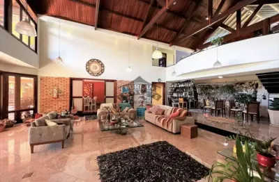 Casa sobrado alto padrão à venda no condomínio jardim mediterrâneo em cotia - sp