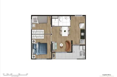 Apartamento à venda no condomínio arena kazzas itaquera 2 no itaquera em são paulo - sp