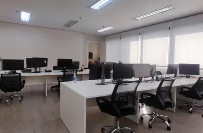 Conjunto comercial para locação no edifício setin tower no bairro vila olímpia - sp