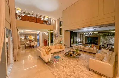Casa sobrado de alto padrão à venda no residencial campos do conde em barueri - sp