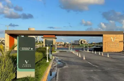 Terreno à venda no condomínio vista lagoa na barra nova em marechal deodoro - al