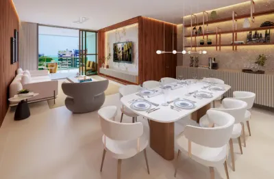 Apartamento alto padrão à venda no condomínio arbo residence na ponta verde em maceió - al