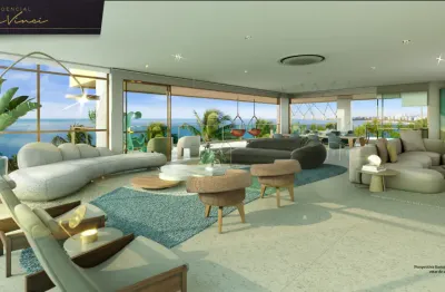 Apartamento alto padrão à venda no condomínio residencial davinci na ponta verde em maceió - al