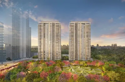 Apartamento à venda no condomínio éden brooklin em são paulo - sp