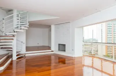 Cobertura duplex à venda no condomínio castelo di bois em indianópolis em são paulo - sp