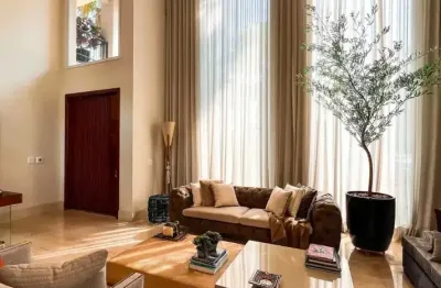 Casa sobrado de alto padrão à venda no condomínio residencial tamboré 10 em santana de parnaíba - sp