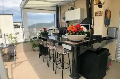 Cobertura / penthouse à venda 3 quartos, 2 suites, 1 vaga, 160m², martim de sá, caraguatatuba - sp