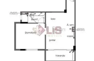 Apartamento com 1 quarto à venda na Avenida Prefeito Geraldo Nogueira da Silva, Indaiá, Caraguatatuba