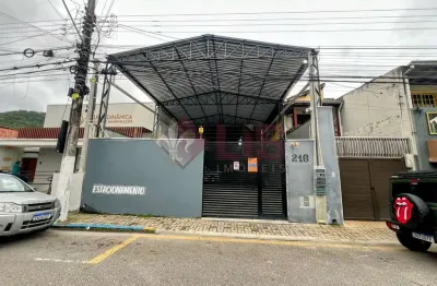 Barracão / galpão / depósito para alugar na rua major ayres, centro, caraguatatuba, 218 m2 por r$ 8.000