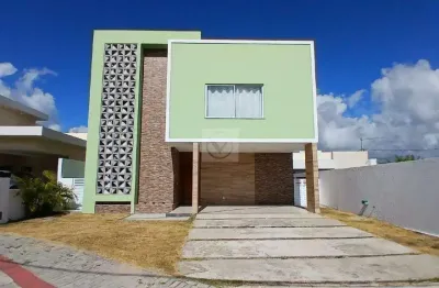 Casa em condomínio exclusivo para aluguel em matapoã, aracaju – 4 quartos, lazer completo
