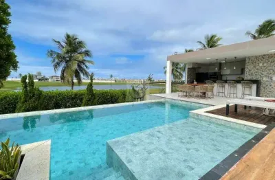 Casa alto padrão no damha residence – 5/4, piscina com vista para o lago, porteira fechada!