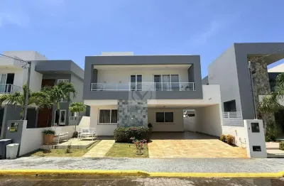 Aluguel | casa mobiliada em condominio de alto padrão, aracaju-se