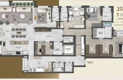 Apartamento com 4 quartos à venda na Rua Tito, Vila Romana, São Paulo