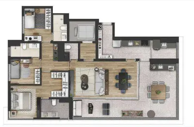 Apartamento com 3 quartos à venda na Rua Manuel de Paiva, Vila Mariana, São Paulo