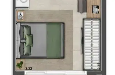 Apartamento com 1 quarto à venda na Rua Ministro Godói, Perdizes, São Paulo