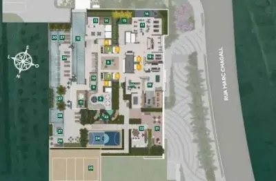 Apartamento com 4 quartos à venda na Rua Marc Chagall, Água Branca, São Paulo