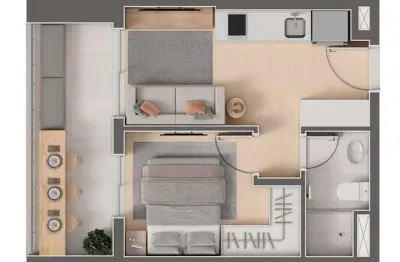 Apartamento com 3 quartos à venda na Rua Guarujá, Mirandópolis, São Paulo